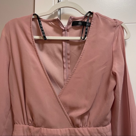 Misguided pink romper sz 2 - Picture 5 of 5